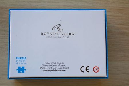 Personalized puzzle with carton box